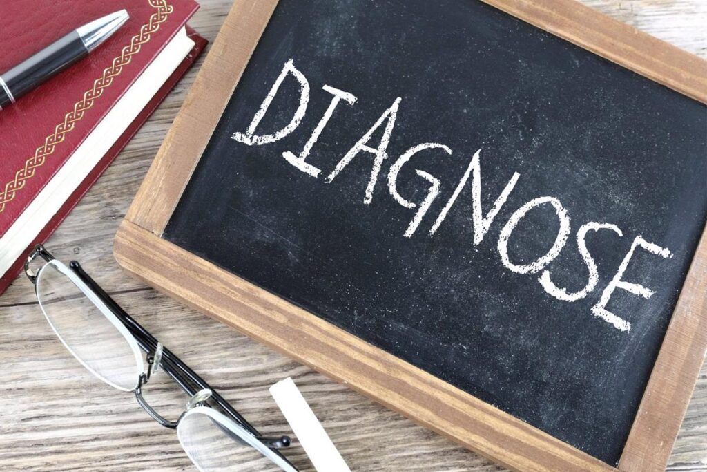 Quais as etapas da diagnose?